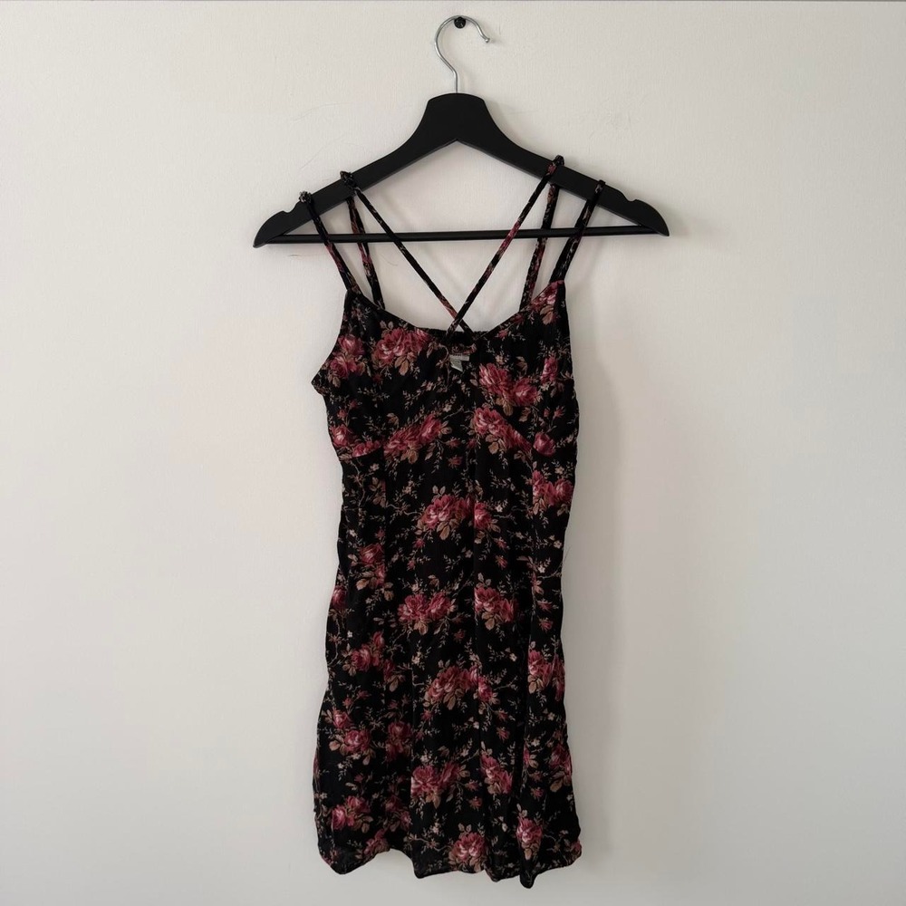 American Eagle Dress Womens S Floral Mini